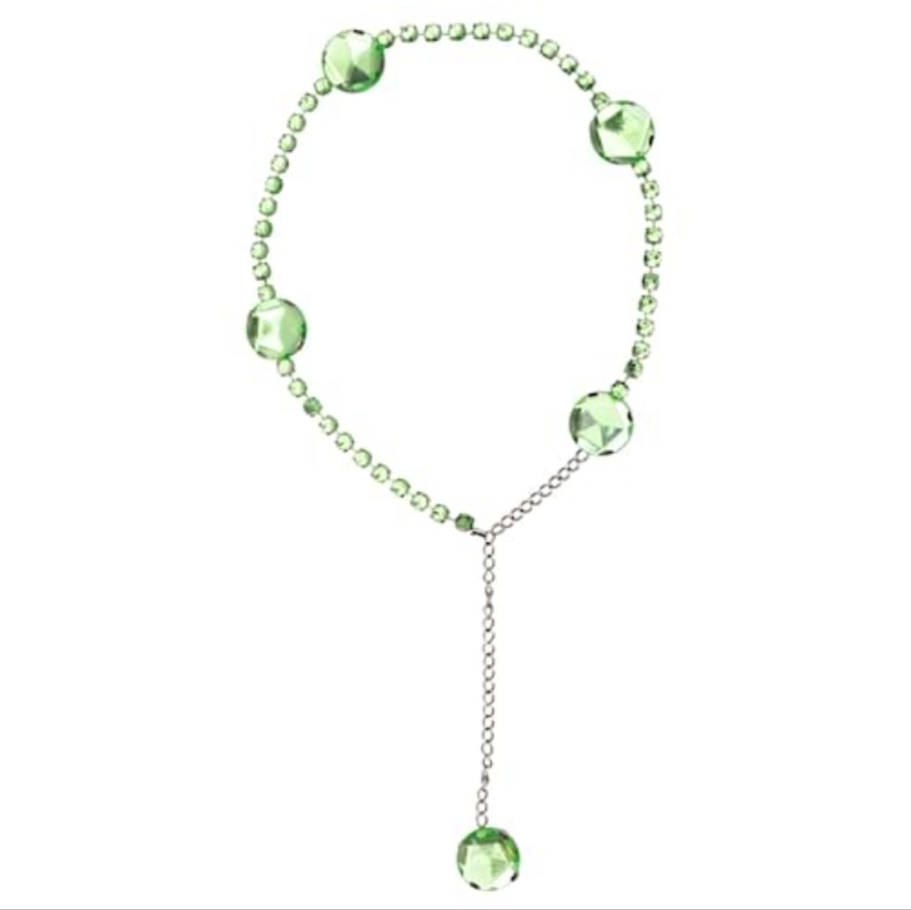 Dolce and Gabbana Green Rhinestone Belt